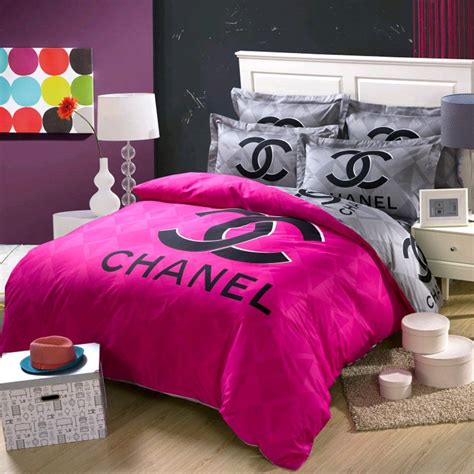 chanel bed cover|chanel bed sheets.